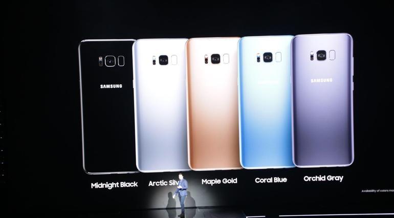 Samsung Galaxy S8in Türkiye satış fiyatı açıklandı