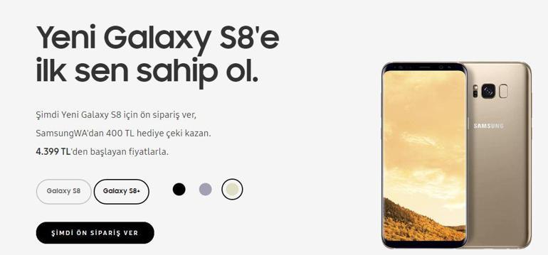Samsung Türkiye için online alışveriş sitesini açtı