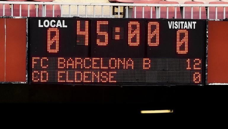 Barcelonadan ağlatan galibiyet: 12-0
