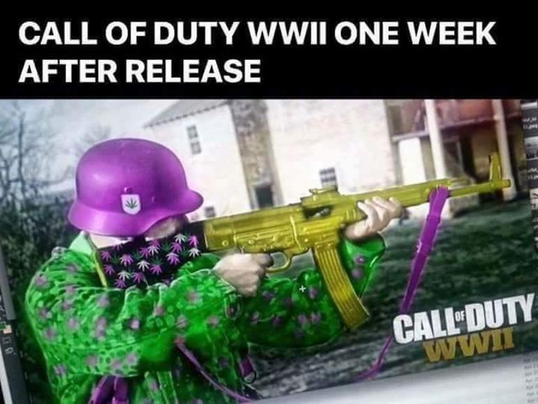 En komik Call of Duty WWII capsleri