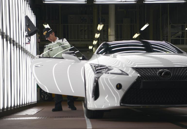 Coupe Lexus üretime başladı