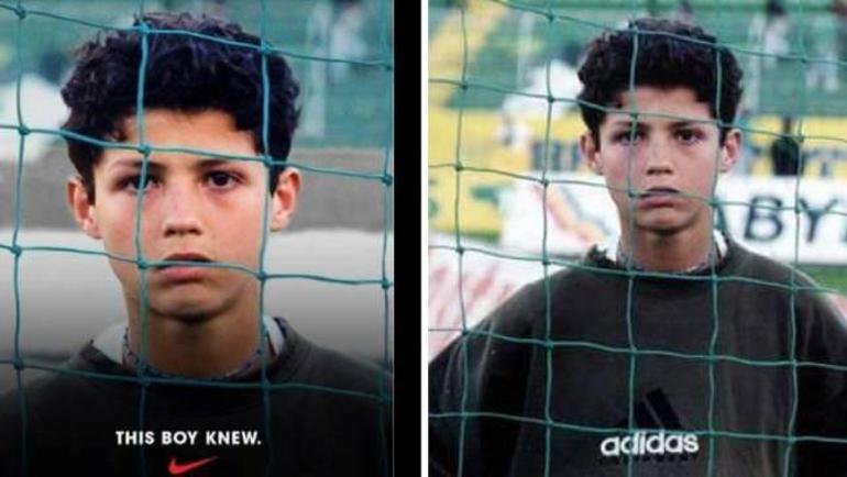 Ronaldonun çocukluk fotoğrafı sosyal medyayı salladı