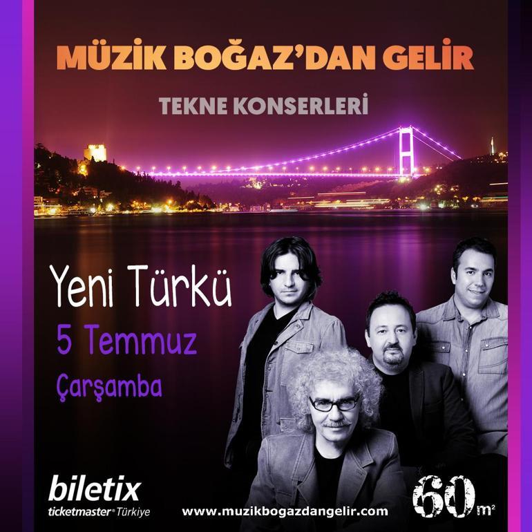 Boğaz’da müzik keyfi “Yeni Türkü” konseri ile başlıyor
