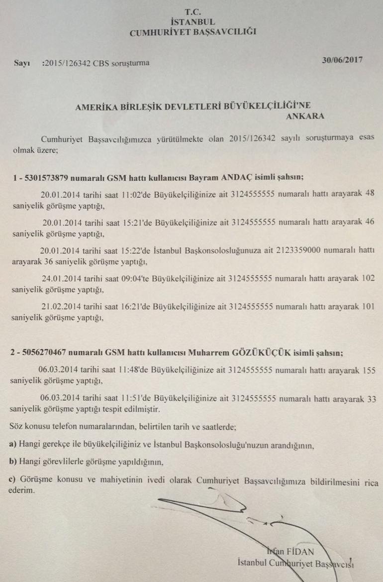 Son dakika...ABD elçiliğinden MİT TIRları açıklaması