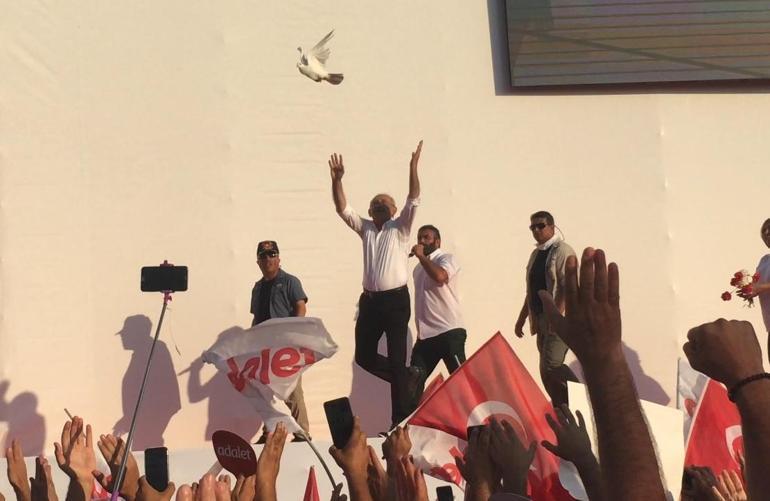 Kemal Kılıçdaroğlu Adalet Mitinginde konuştu, 10 maddelik çağrı yaptı