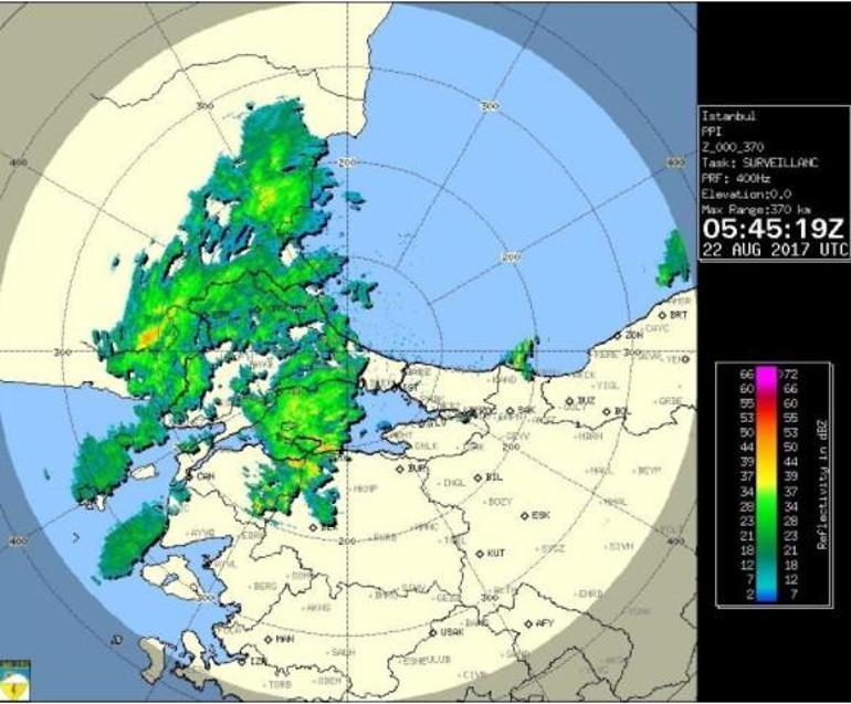 22 Ağustos İstanbul hava durumu uyarısı: Şiddetli sağanak yağmur geliyor