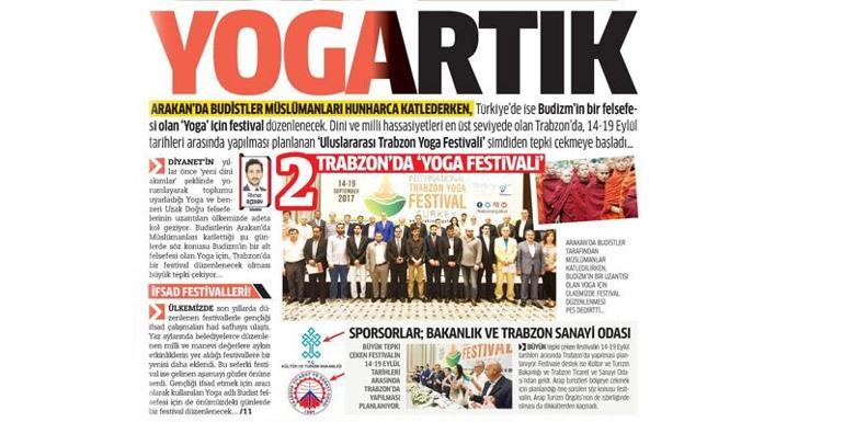 Myanmar nedeniyle Türkiyede yoga yapanları hedef gösterdiler