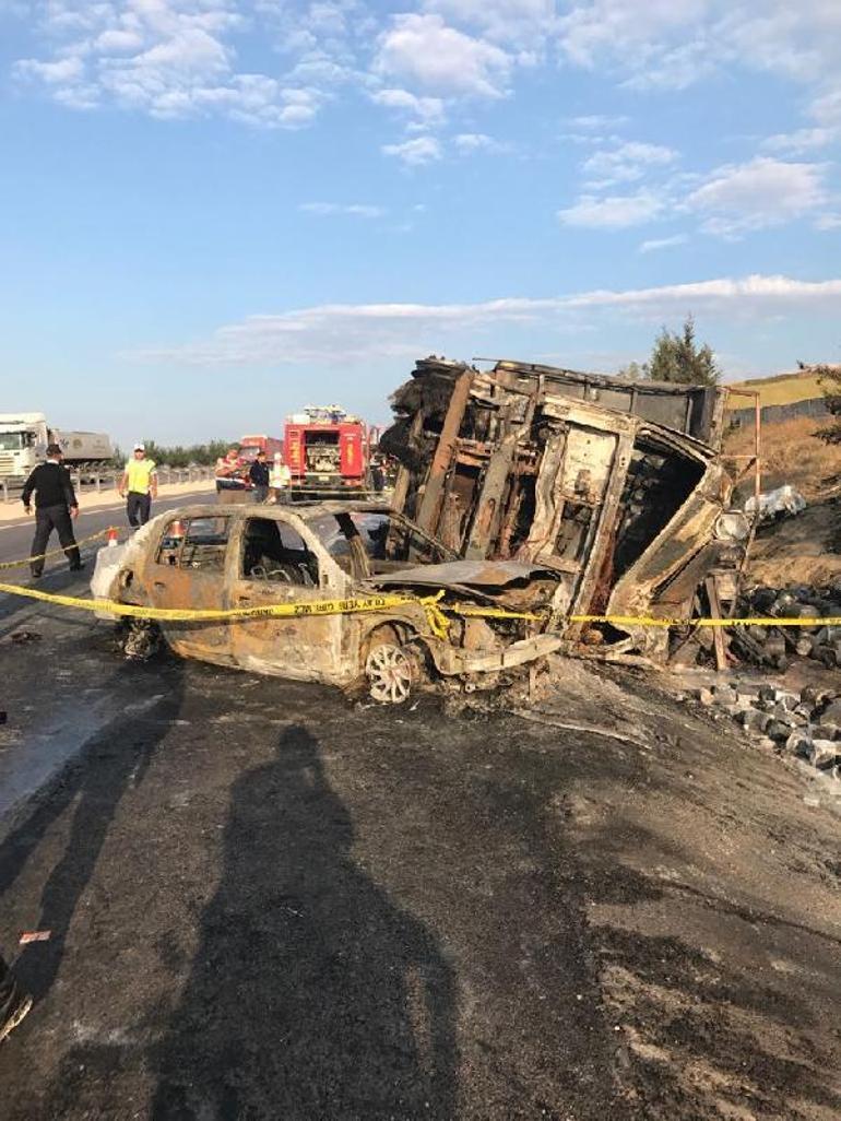 Bursada kaza: 2 kişi yanarak öldü