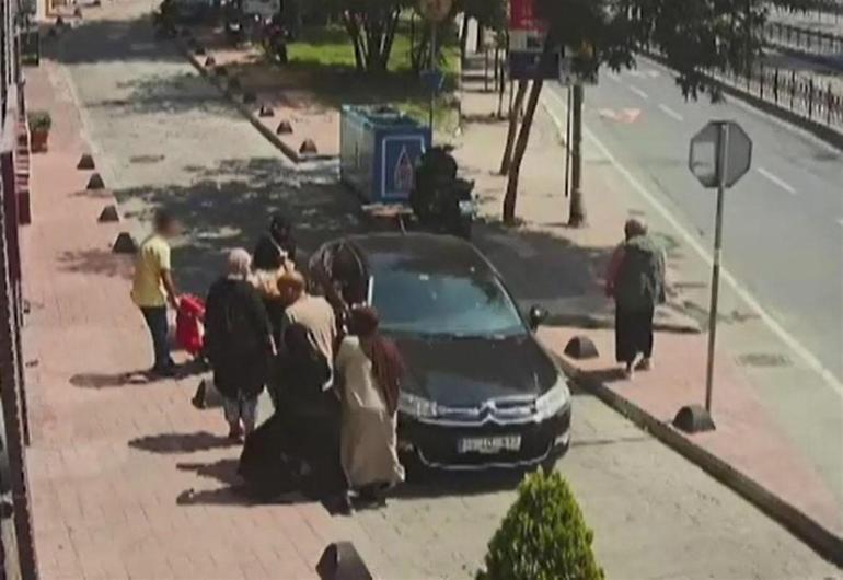 Taksimde 4ü kadın 5 kapkaççı kaza yapınca yakalandı