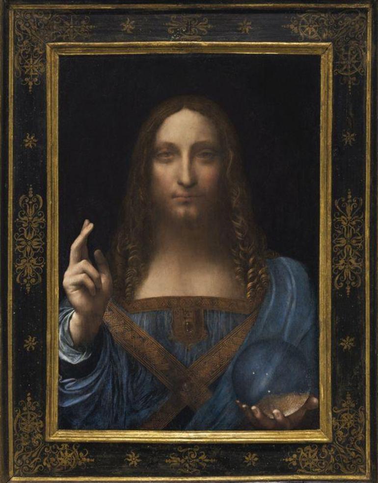 Da Vincinin Hazreti İsa tablosu rekor fiyata satıldı