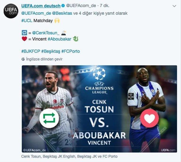 UEFAnın Aboubakarı tanımadığı ortaya çıktı