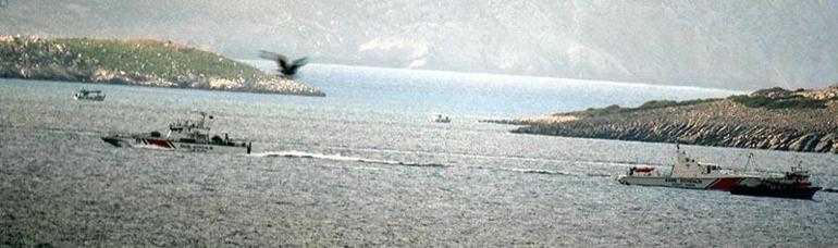 Son dakika... Kardakta Türk ve Yunan sahil güvenlik botları arasında taciz gerilimi
