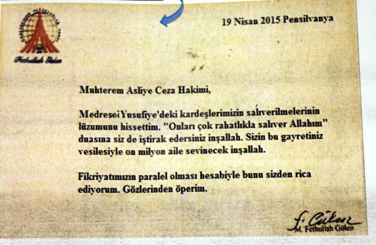İşte Fetullah Gülenin en somut talimat belgesi