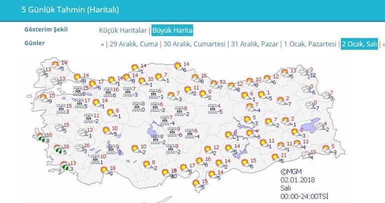 İstanbul hava durumu 29 Aralık: Meteoroloji son dakika hava durumu haberleri