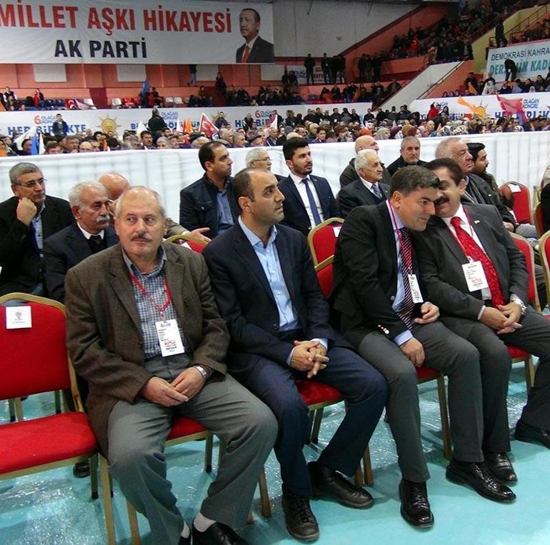 Tuncelide CHPnin İl Başkanı AK Parti kongresinde