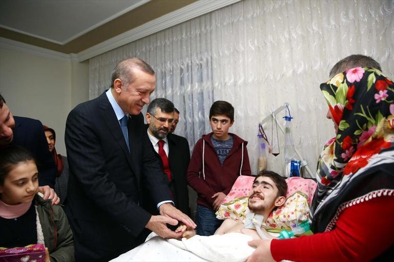 Erdoğan 10 ay önce ziyaret etmişti, bugün cenazesine katıldı