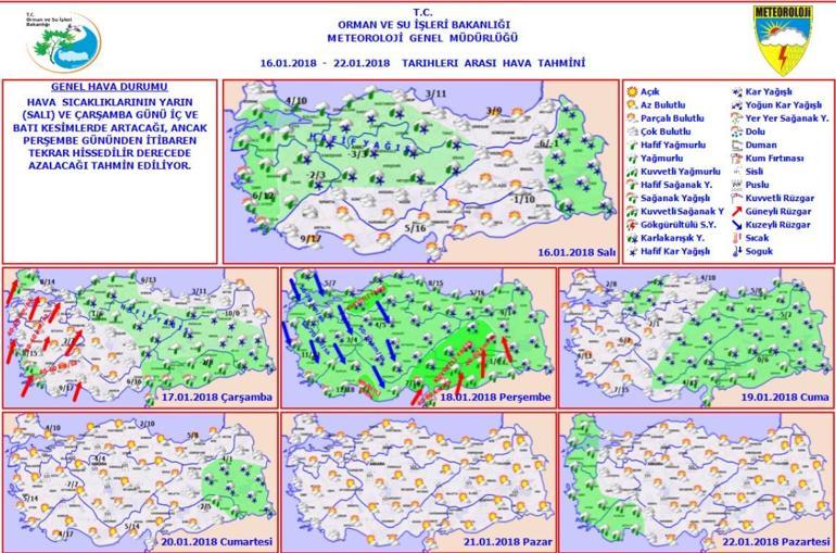 Meteoroloji son dakika: 16 Ocak İstanbul hava durumu