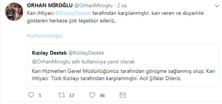 Son dakika... Orhan Miroğlunun oğluna kan bulundu.