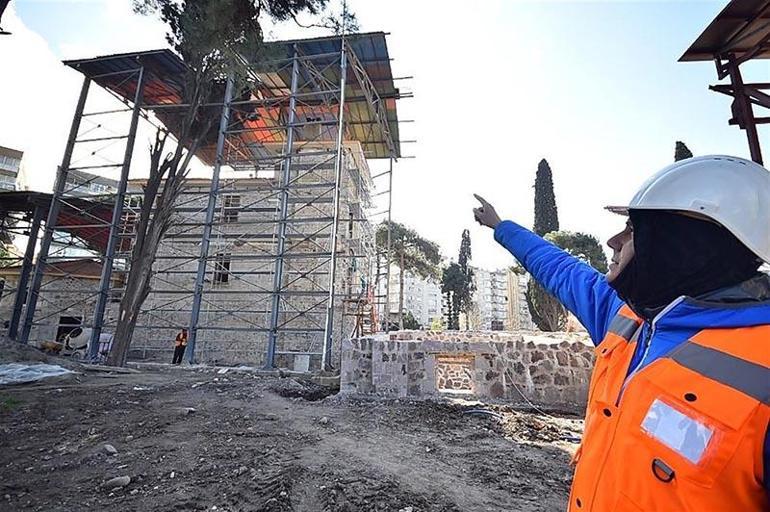 İzmirde tarihi Paterson Köşkü restore ediliyor