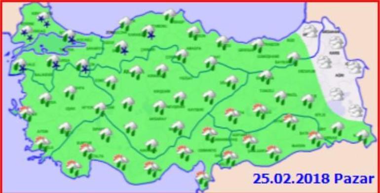 Son dakika haberleri hava durumu: 19 Şubat İstanbul hava durumu verileri
