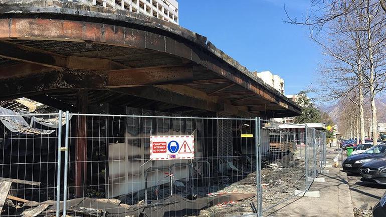 Fransada Türklere ait market kundaklandı: 1 ölü