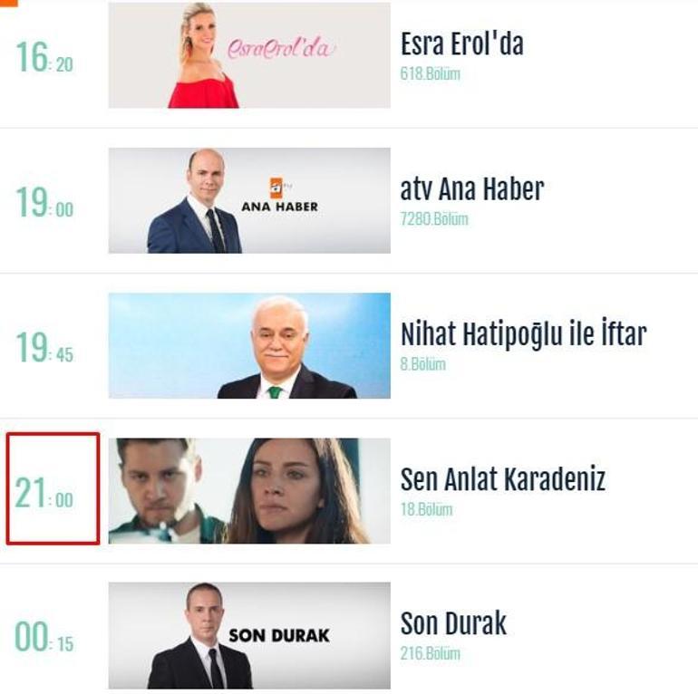 30 Mayıs ATV yayın akışı: Sen Anlat Karadeniz nedeni yok yeni bölüm ne zaman
