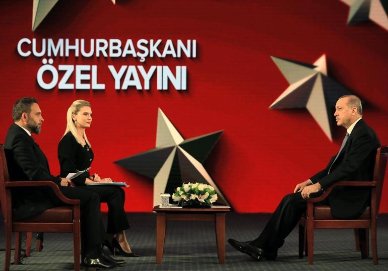 Cumhurbaşkanı Erdoğan TRTde konuştu: Atatürk Havalimanı Millet Bahçesi olacak
