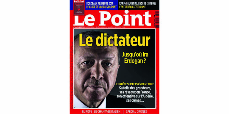 İbrahim Kalından Erdoğana diktatör diyen Fransız dergisine tepki