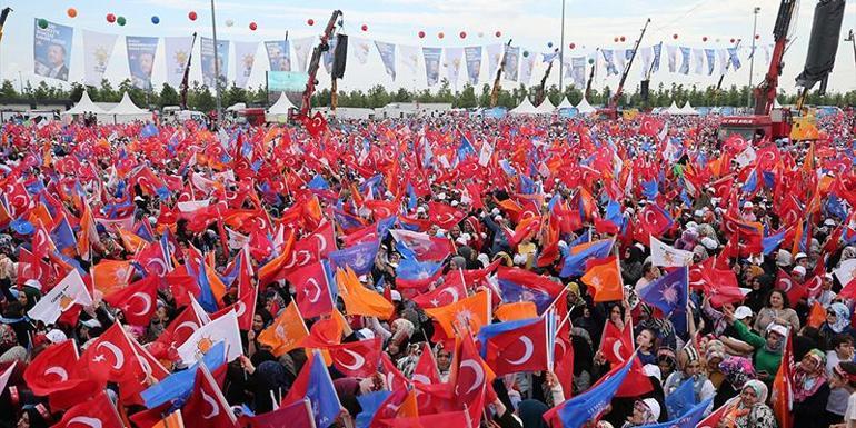 AK Partinin ‘Büyük İstanbul Mitinginde Cumhurbaşkanı Erdoğandan önemli mesajlar
