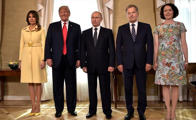 Son dakika... Trump ile Putin Helsinkide buluştu