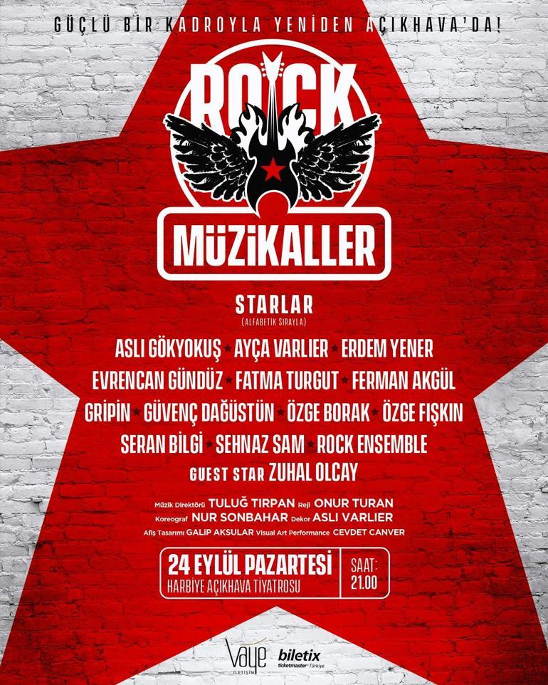 Rock Müzikaller yeniden Harbiye Açıkhavada