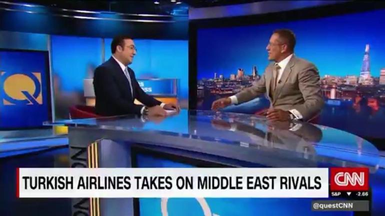 Türk Hava Yolları Yönetim Kurulu ve İcra Komitesi Başkanı İlker Aycı, CNN Internationala konuk oldu
