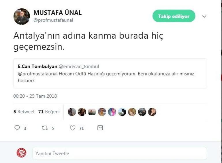 ODTÜ’lü öğrencinin isteğine rektörden ilginç cevap