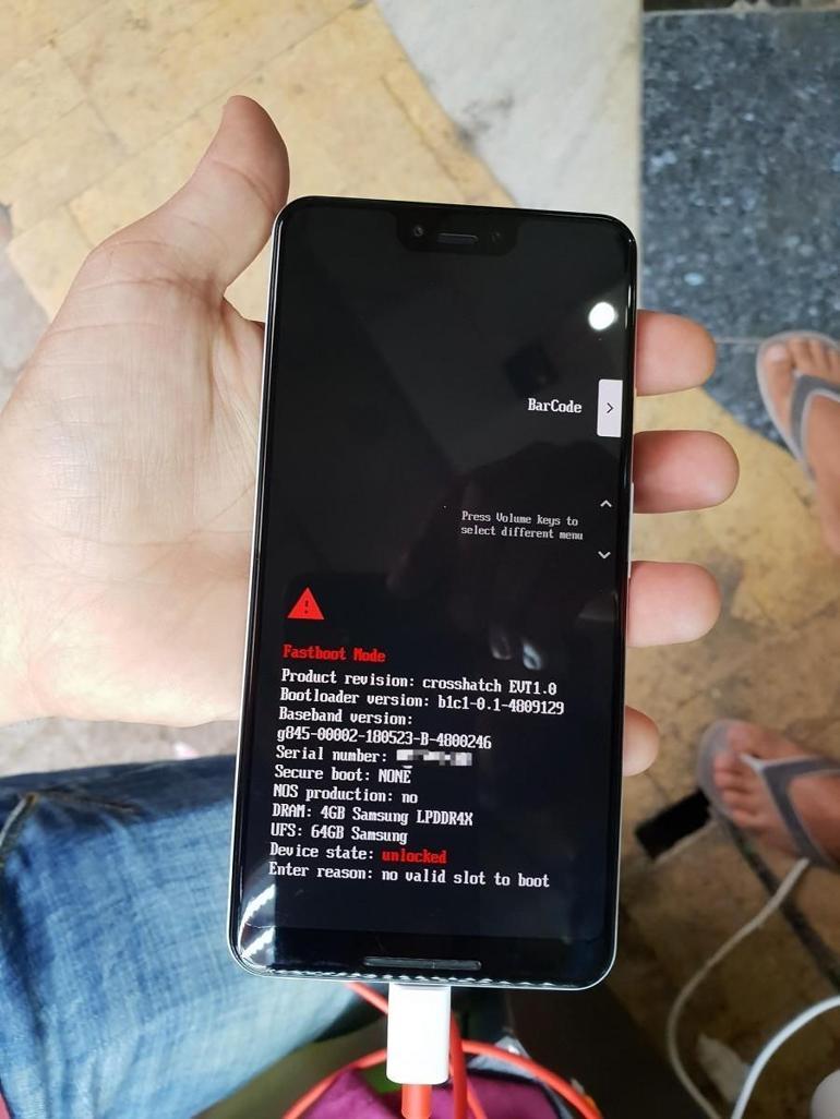 Google Pixel 3 XL göründü