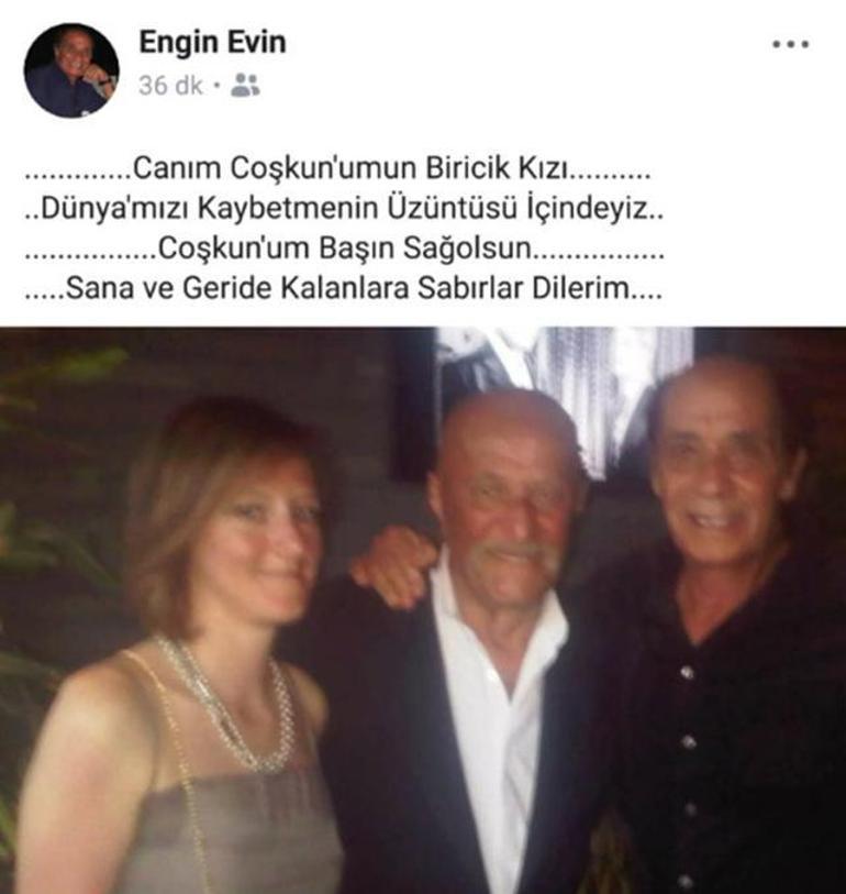 Coşkun Göğenin kızı Dünya Göğen hayatını kaybetti