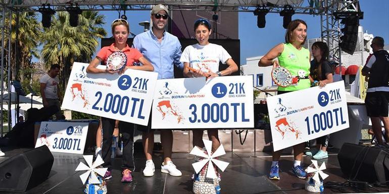 Çağdaş Bodrum Yarı Maratonu’na bin 200 sporcu katıldı
