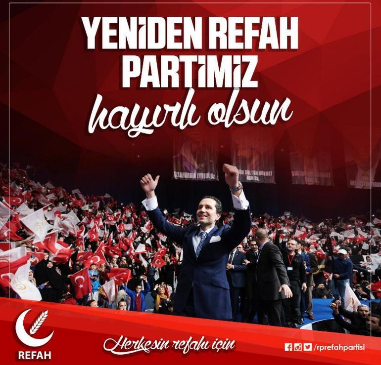 Son dakika... Fatih Erbakan resmen açıkladı: Yeniden Refah Partisi