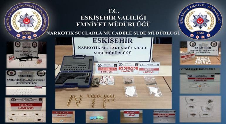 Eskişehirde dev uyuşturucu operasyonu: 44 gözaltı