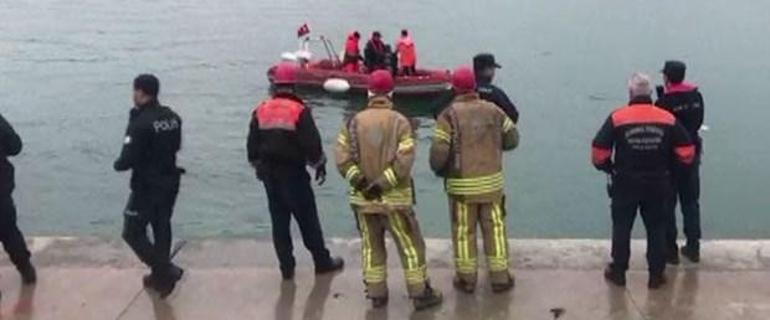 Son Dakika: İstanbulda otomobil denize düştü