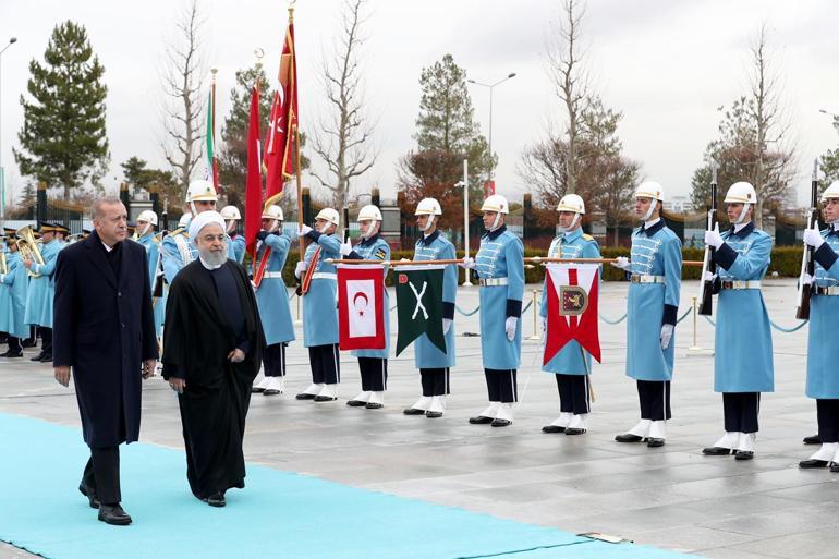 İran Cumhurbaşkanı Ruhani Ankarada