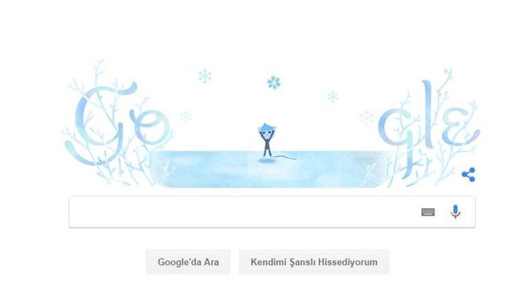 21 Aralık kış gündönümü Googlea doodle oldu