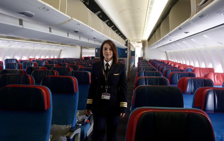 THYnin Kolombiyalı kadın pilotu