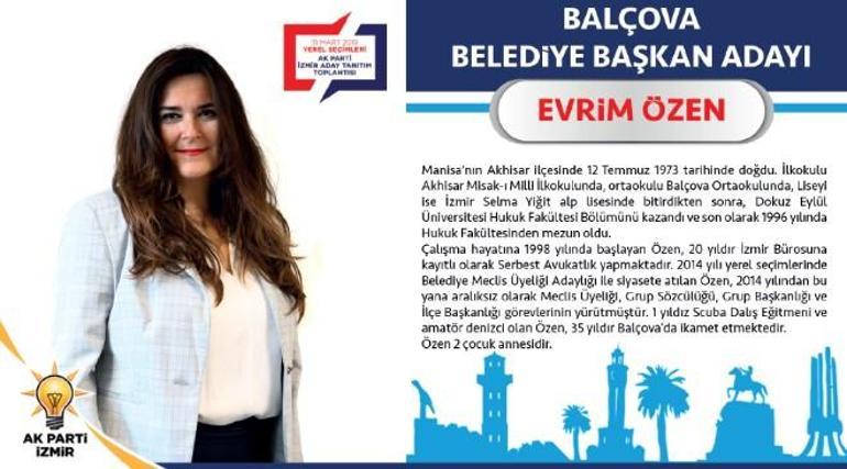 AK Parti İzmir Balçova Belediye Başkan Adayı Evrim Özen kimdir