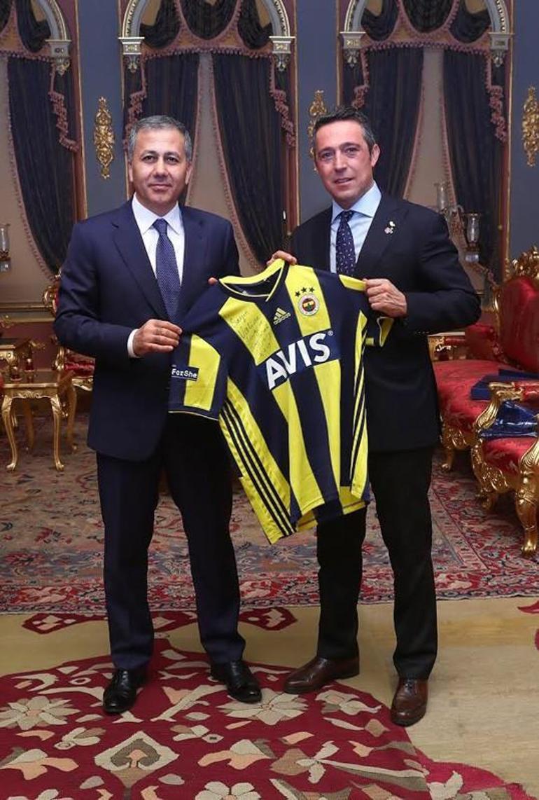 Fenerbahçe Başkanı Ali Koçtan Vali Yerlikayaya ziyaret