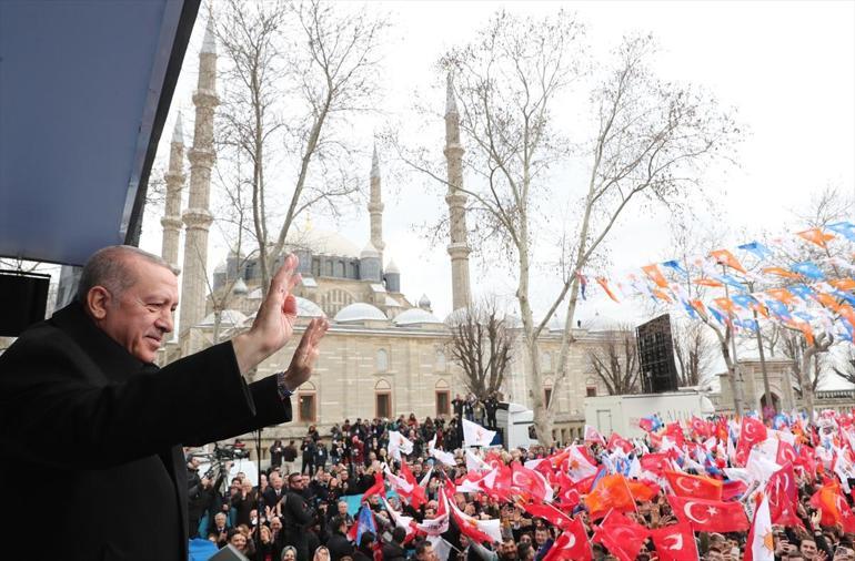 Son dakika... Cumhurbaşkanı Erdoğandan Edirnede önemli açıklamalar