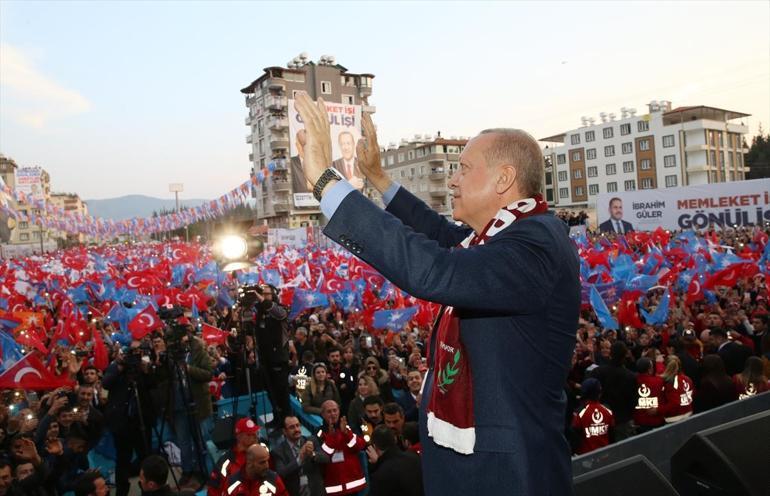 Cumhurbaşkanı Erdoğan Hatayda: 31 Martta yeni bir sayfa açmamız lazım