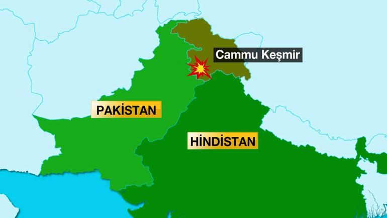Son dakika... Kriz tırmanıyor: Pakistan jetleri Hindistan hava sahasına girdi
