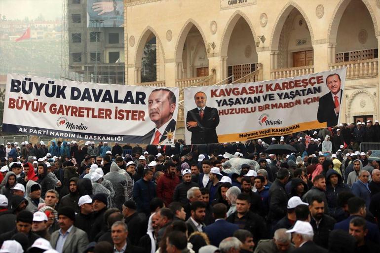 Son dakika... Cumhurbaşkanı Erdoğan Mardinde