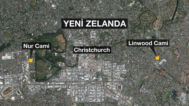 Yeni Zelandada camiye saldırı düzenlendi