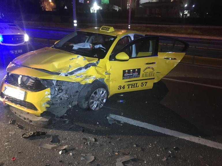 Bakırköy’de trafik kazası: 5 yaralı